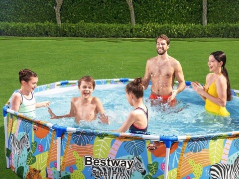 Basen stelażowy Safari 305x66cm Bestway | 56985 Basen stelażowy Safari 305x66cm Bestway | 56985