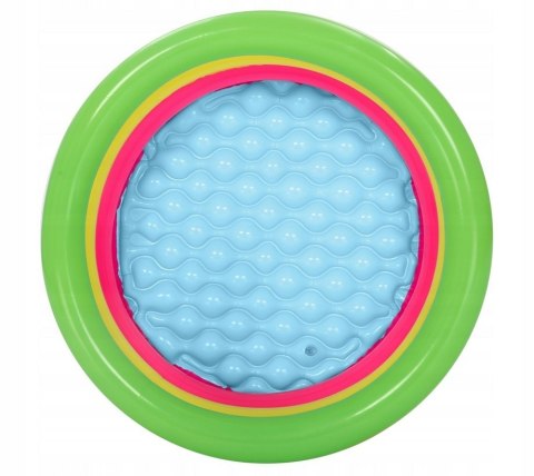 Basen z miękkim dnem 3-ringi 70x24cm BESTWAY | 51128 Basen z miękkim dnem 3-ringi 70x24cm BESTWAY | 51128
