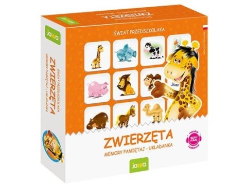 Gra MEMORY zwierzęta mini | GR0366 Gra MEMORY zwierzęta mini | GR0366