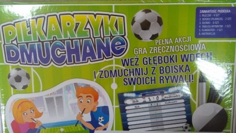 Gra zręcznościowa PIŁKARZYKI DMUCHANE Gra zręcznościowa PIŁKARZYKI DMUCHANE