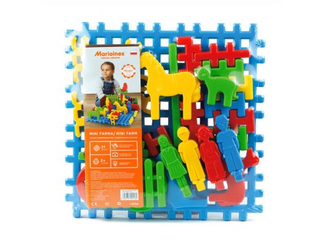 Klocki konstrukcyjne MINI FARMA 31el. Klocki konstrukcyjne MINI FARMA 31el.