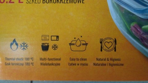 Naczynie żaroodporne 5,2l PROSTOKĄT TERMISIL | P-140 Naczynie żaroodporne 5,2l PROSTOKĄT TERMISIL | P-140