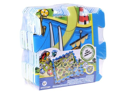 Puzzle piankowe mata uliczka wyścigi 9el. | ZA3150 Puzzle piankowe mata uliczka wyścigi 9el. | ZA3150