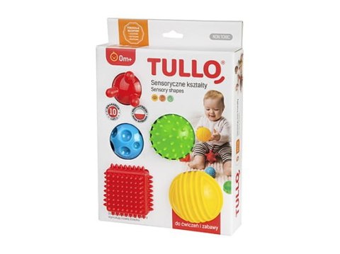 Sensoryczne TULLO KSZTAŁTY PIŁKI KOSTKA 5szt 458 Sensoryczne TULLO KSZTAŁTY PIŁKI KOSTKA 5szt 458