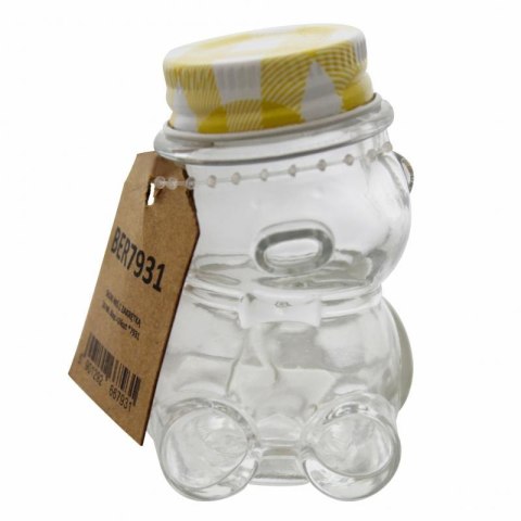 Słoik z zakrętką 150ml MIŚ 12szt. | DAN3481 Słoik z zakrętką 150ml MIŚ 12szt. | DAN3481