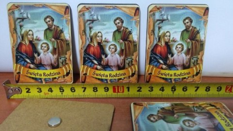 Tabliczka 5szt. na magnes ŚWIĘTA RODZINA Tabliczka 5szt. na magnes ŚWIĘTA RODZINA