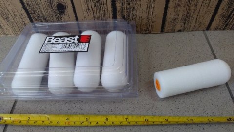 Wałki malarskie 5szt gąbka 100mm 662305 Wałki malarskie 5szt gąbka 100mm 662305