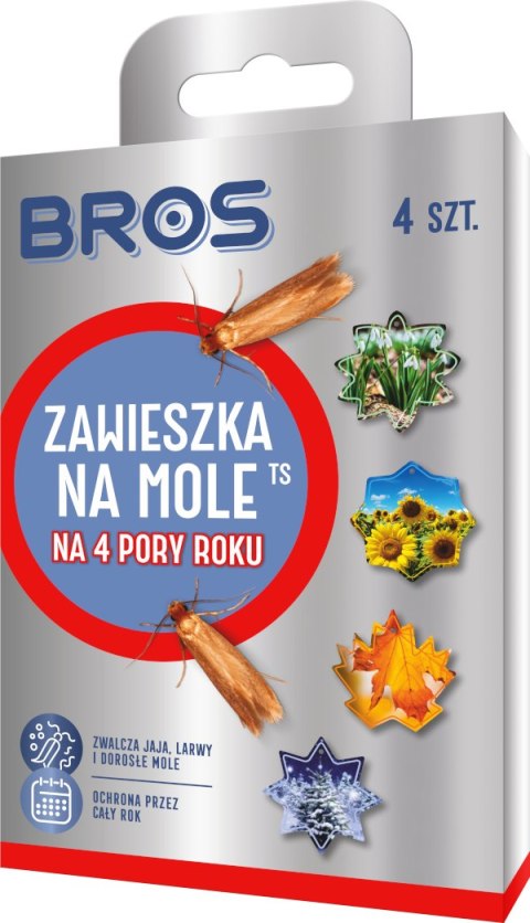 Zawieszka 4szt. na mole NA 4 PORY ROKU BROS Zawieszka 4szt. na mole NA 4 PORY ROKU BROS