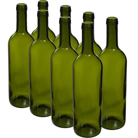Butelka na wino 0,75l OLIWKOWA 8szt. | 631471 Butelka na wino 0,75l OLIWKOWA 8szt. | 631471