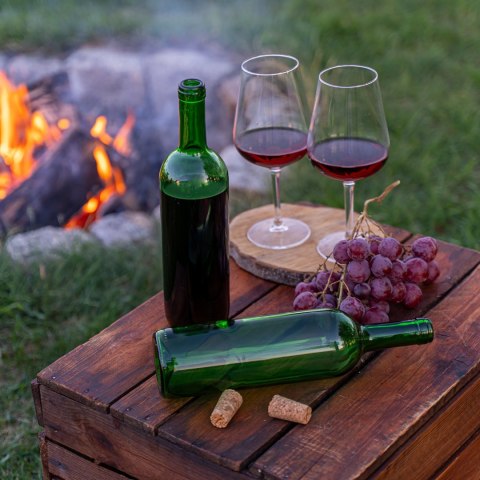 Butelka na wino 0,75l OLIWKOWA 8szt. | 631471 Butelka na wino 0,75l OLIWKOWA 8szt. | 631471