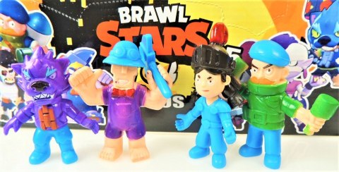 Figurka BRAWL STARS HEROS + karty Figurka BRAWL STARS HEROS + karty