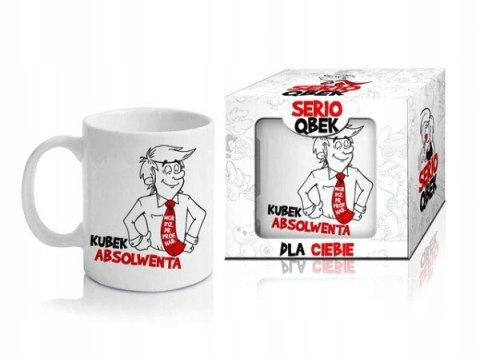Kubek Serio Qubek dla ABSOLWENTA Kubek Serio Qubek dla ABSOLWENTA