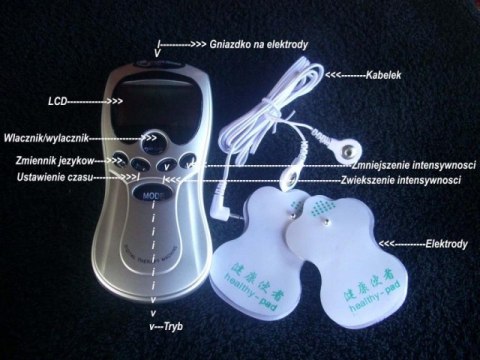 Masażer elektroniczny DIGITAL THERAPY MACHINE Masażer elektroniczny DIGITAL THERAPY MACHINE