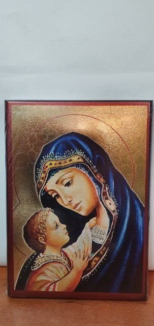 Obraz ikona 13x18cm MATKA BOSKA Z DZIECIĄTKIEM Obraz ikona 13x18cm MATKA BOSKA Z DZIECIĄTKIEM