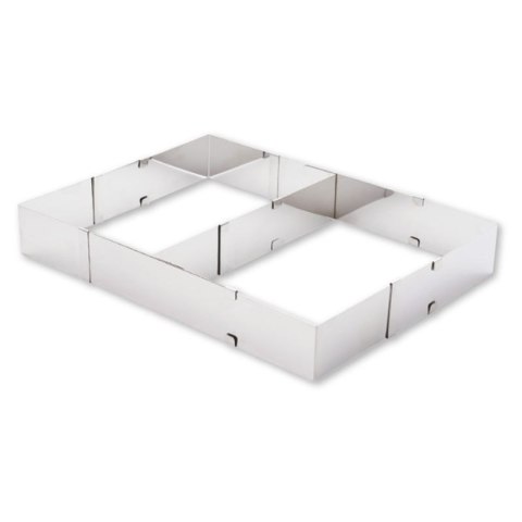 Opaska do ciasta regulowana forma z separatorem TR-551 Opaska do ciasta regulowana forma z separatorem TR-551