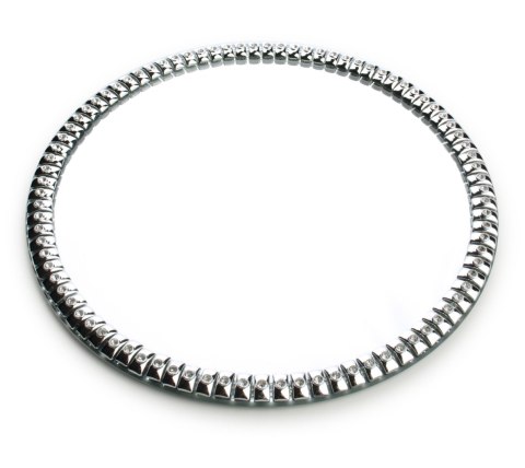 Podstawka okrągła 8szt. LUSTRO 25x1cm | HTRJ0725 Podstawka okrągła 8szt. LUSTRO 25x1cm | HTRJ0725