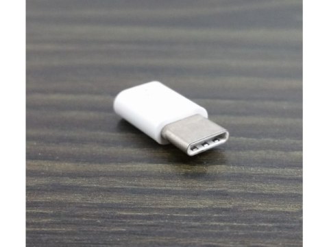 Przejściówka adapter micro USB na USB-C typ c - 10szt. 11917 Przejściówka adapter micro USB na USB-C typ c - 10szt. 11917