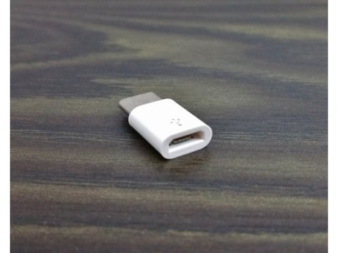Przejściówka adapter micro USB na USB-C typ c - 10szt. 11917 Przejściówka adapter micro USB na USB-C typ c - 10szt. 11917