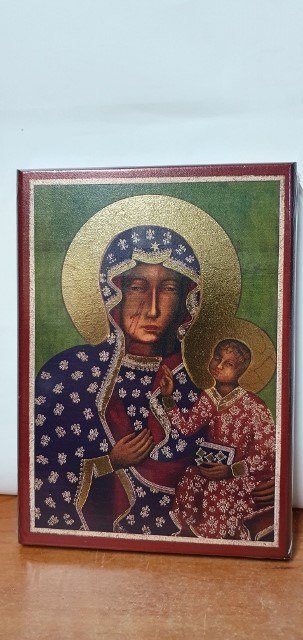 Obraz ikona 15X21 MATKA BOSKA CZĘSTOCHOWSKA Obraz ikona 15X21 MATKA BOSKA CZĘSTOCHOWSKA