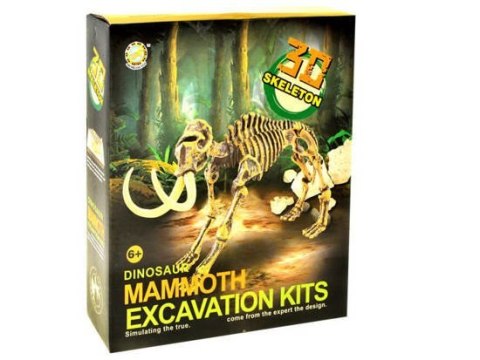 Szkielet Mamuta 3D wykopaliska zestaw | ZA1777 B Szkielet Mamuta 3D wykopaliska zestaw | ZA1777 B