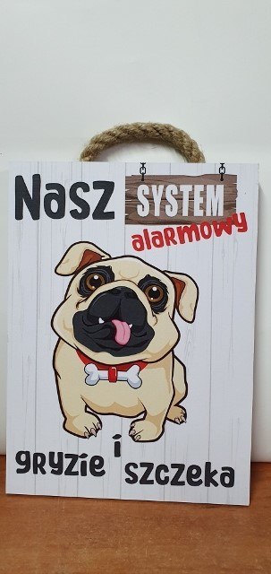 Tabliczka/obraz do zawieszenia 10x15 NASZ SYSTEM ALARMOWY .....0022 Tabliczka/obraz do zawieszenia 10x15 NASZ SYSTEM ALARMOWY .....0022