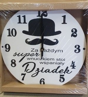 Zegar ścienny 30cm ... wspaniały Dziadek Zegar ścienny 30cm ... wspaniały Dziadek