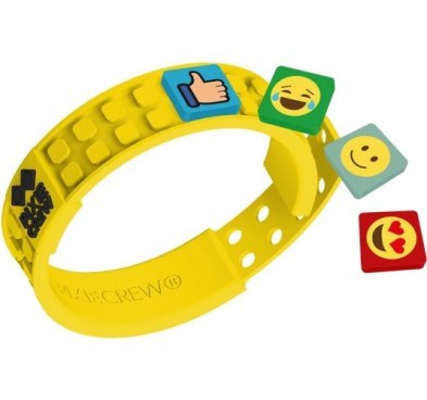 BRANSOLETKA SILIKONOWA PIXIE CREW ŻÓŁTE EMOJI /40 PXX-02-53 BRANSOLETKA SILIKONOWA PIXIE CREW ŻÓŁTE EMOJI /40 PXX-02-53