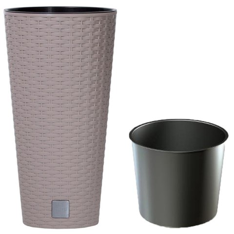 Doniczka rattan RATO Tubus 25x h48 Mocca Doniczka rattan RATO Tubus 25x h48 Mocca