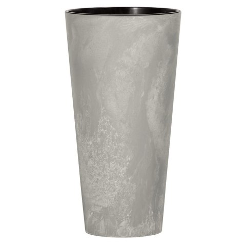 Doniczka z wkładem Tubus Slim Effect 20xh38 cm - beton Doniczka z wkładem Tubus Slim Effect 20xh38 cm - beton