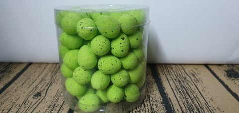 Jajka w kloszu 2cm ZIELONE 100szt 7643 Jajka w kloszu 2cm ZIELONE 100szt 7643