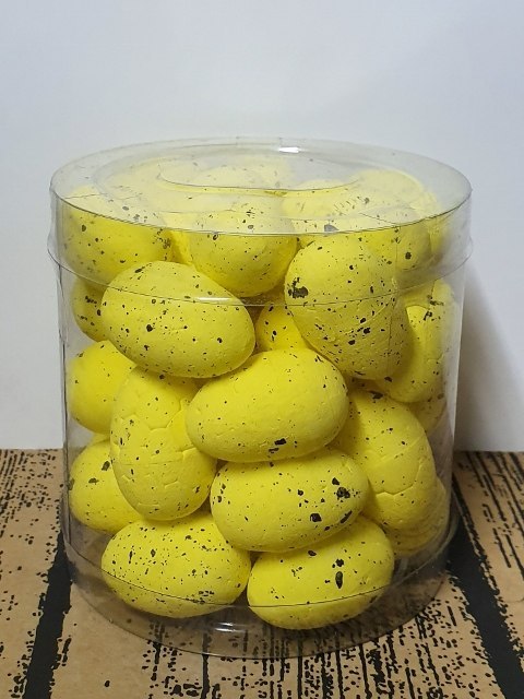 Jajka w kloszu 3cm ŻÓŁTE 36szt 7728 Jajka w kloszu 3cm ŻÓŁTE 36szt 7728