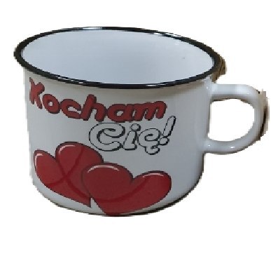 Kubek ceram. retro 6szt. KOCHAM CIĘ Kubek ceram. retro 6szt. KOCHAM CIĘ