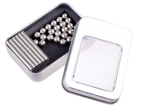 Kulki magnetyczne klocki 65el. neodymowe Box | ZA3366 Kulki magnetyczne klocki 65el. neodymowe Box | ZA3366
