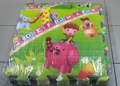 Puzzle piankowe 60x60cm x grubość 1cm XXL 6 arkuszy Puzzle piankowe 60x60cm x grubość 1cm XXL 6 arkuszy