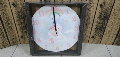 Zegar ścienny 30cm JEDNOROŻEC+DZIECKO Zegar ścienny 30cm JEDNOROŻEC+DZIECKO