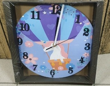 Zegar ścienny 30cm JEDNOROŻEC Zegar ścienny 30cm JEDNOROŻEC