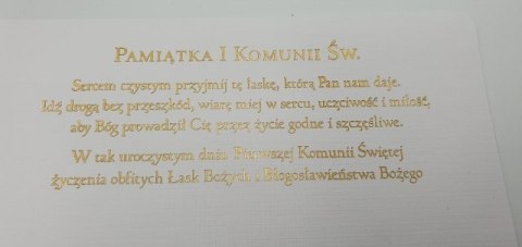 Kielich drewniany KOMUNIA ŚW Kielich drewniany KOMUNIA ŚW