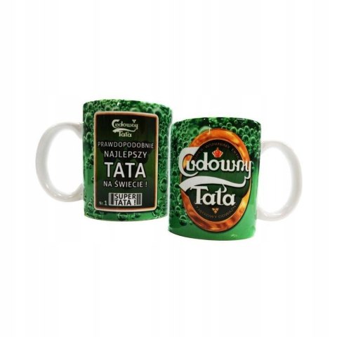 Kubek ceramiczny Cudowny Tata K08 Kubek ceramiczny Cudowny Tata K08