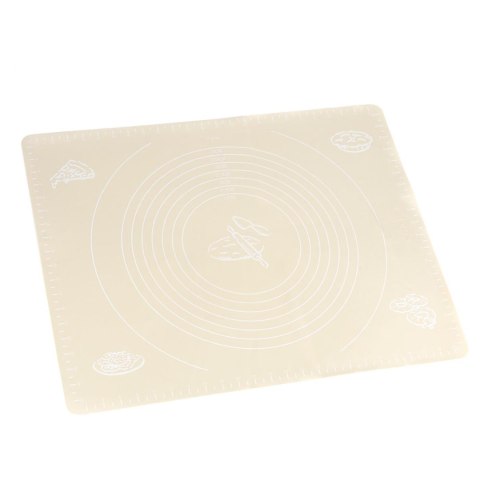 Mata silikonowa Silico 50 x 40 cm beżowa Mata silikonowa Silico 50 x 40 cm beżowa