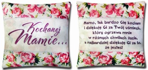 Poduszka Kwiaty Kochanej Mamie S96 Poduszka Kwiaty Kochanej Mamie S96