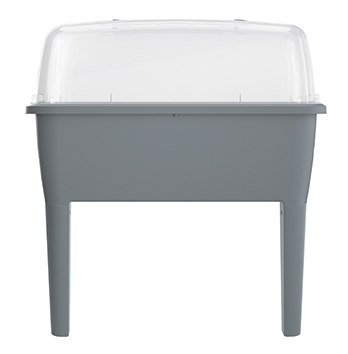 Szklarnia rozsadnik RESPANA PLANTER SET 77x39x h82 cm SZARY KAMIENNY Szklarnia rozsadnik RESPANA PLANTER SET 77x39x h82 cm SZARY KAMIENNY