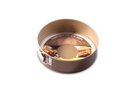 Tortownica z warstwą ochronną „non-stick" Ø 220 mm I dno fakturowane „czekoladowa" Tortownica z warstwą ochronną „non-stick" Ø 220 mm I dno fakturowane „czekoladowa"