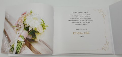 Album A4 Pamiątka W dniu Ślubu od Matki Chrzestnej Album A4 Pamiątka W dniu Ślubu od Matki Chrzestnej