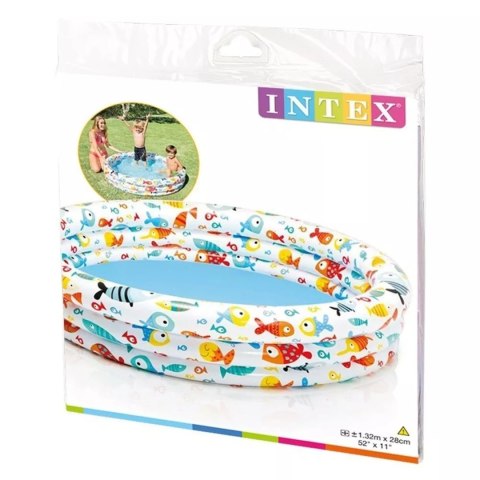 Basen dmuchany dla dzieci 132x28cm Intex | 59431 Basen dmuchany dla dzieci 132x28cm Intex | 59431