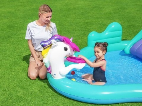 Basen plac zabaw jednorożec ślizg Bestway | 53097 Basen plac zabaw jednorożec ślizg Bestway | 53097