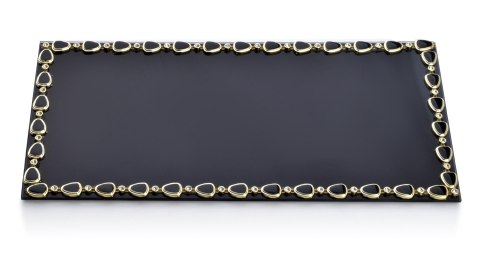 ELIA BLACK podstawka 32x16xh1cm ELIA BLACK podstawka 32x16xh1cm