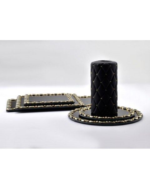 ELIA BLACK podstawka 32x16xh1cm ELIA BLACK podstawka 32x16xh1cm