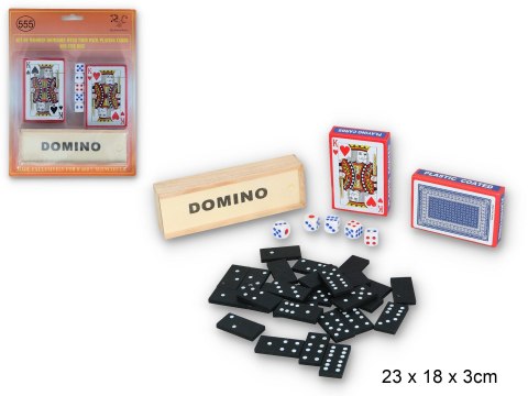 Karty do gry + domino Karty do gry + domino