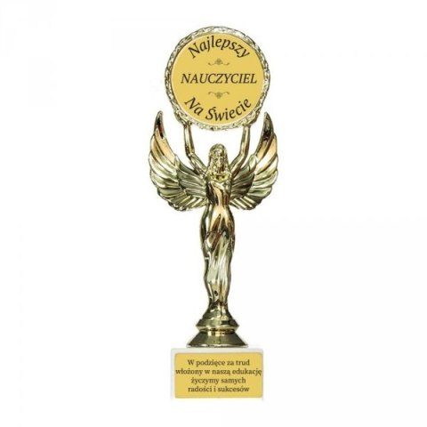 Statuetka "NAJLEPSZY NAUCZYCIEL NA ŚWIECIE" Statuetka "NAJLEPSZY NAUCZYCIEL NA ŚWIECIE"