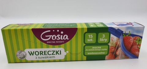 Woreczki wodoszczelne 10szt z suwakiem 3l Woreczki wodoszczelne 10szt z suwakiem 3l